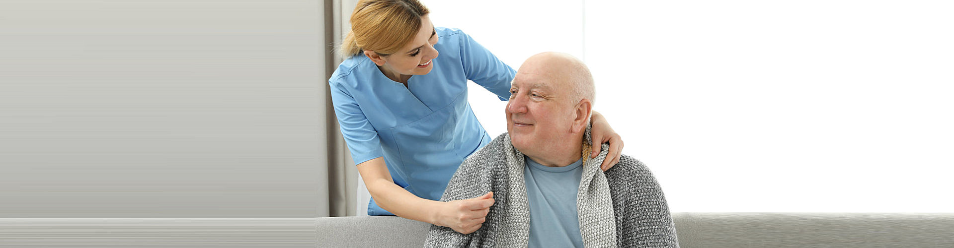 a nurse and a patient